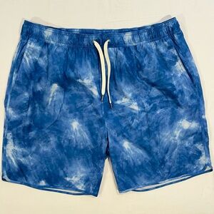 Fair Harbor Swim Trunks Adult 3XL XXXL The Anchor Clark Blue BreezeKnit Liner